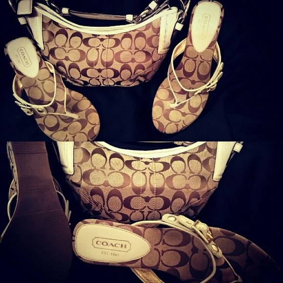 Coach Purse and Sandal