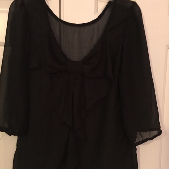 Sheer blouse