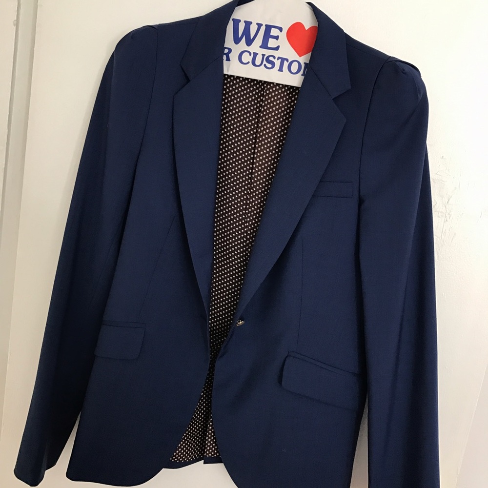 ZARA 100% WOOL SUIT