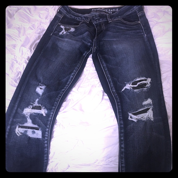 AE distressed jeans