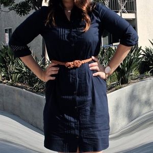 Tommy Hilfiger shirt Dress with pleats