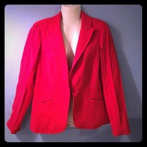 Cherry Red Blazer