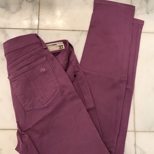 Rag and bone size 27 violet legging