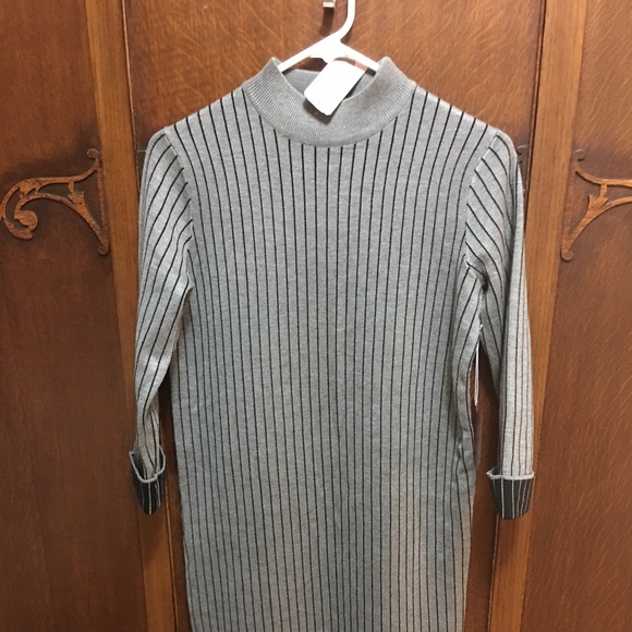 Heathered knit dress / sweater dress - Picture 2 of 2