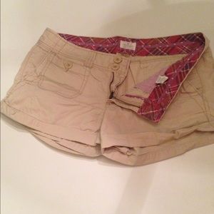 Khaki shorts
