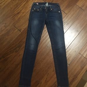 True Religion women's Casey skinny jeans