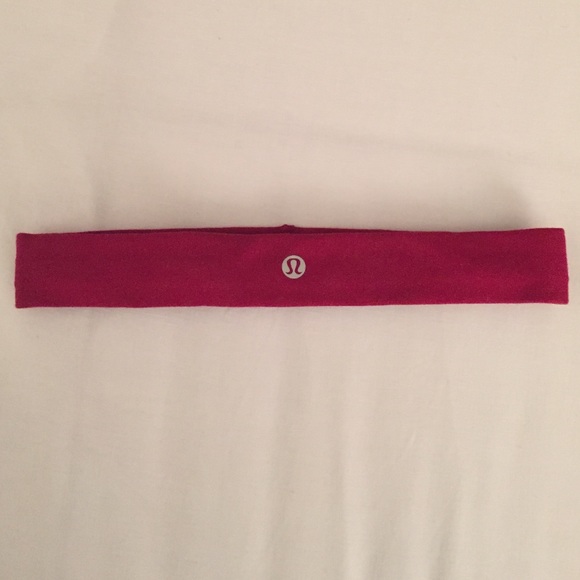 Red lulu lemon headband
