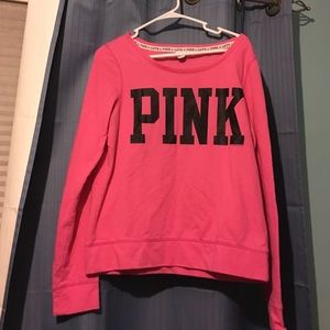 A PINK crew neck