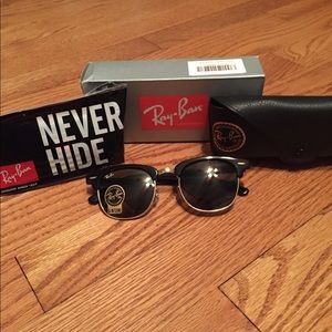 NWOT Rayban Clubmaster Sunglasses