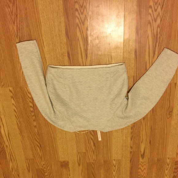 Last small✨Cropped gold letter sweater - Picture 4 of 4