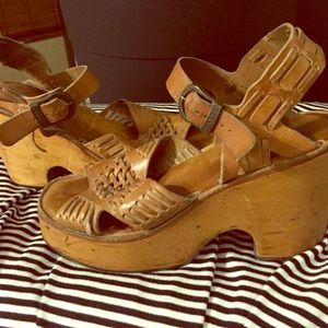 Authentic Vintage platform Woodies