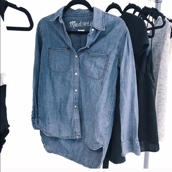 madewell jean shirt