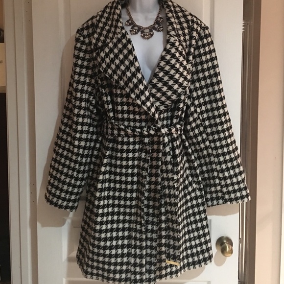 Preston & York Jackets & Blazers - 1DAY SALE Plus Houndstooth Heavy Winter Jacket 24W