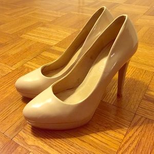 ALDO Nude Heel Pumps