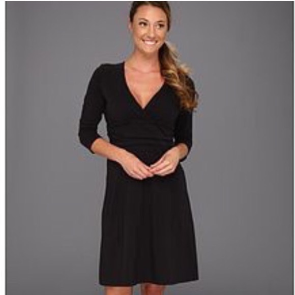 Patagonia Black 3/4 sleeve Dress