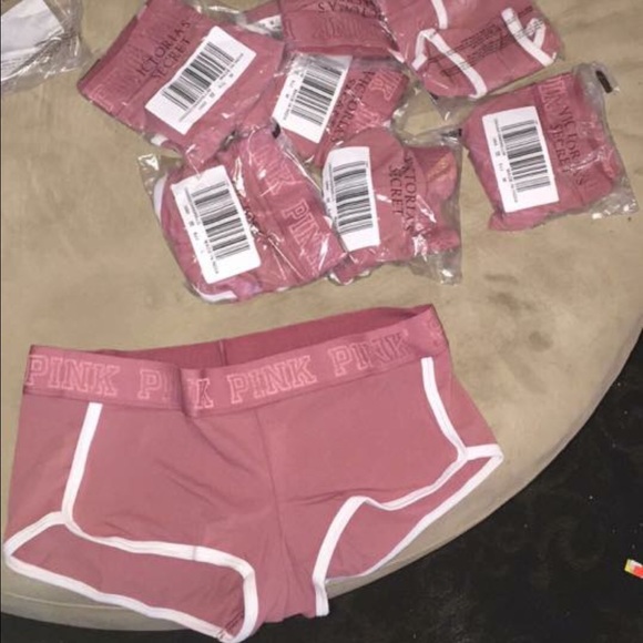 Pink boy shorts nwt