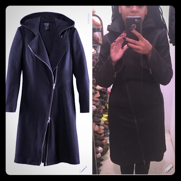 H&M limited edition Dragon Tattoo pea coat