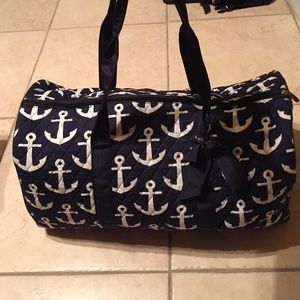 Anchor duffle bag
