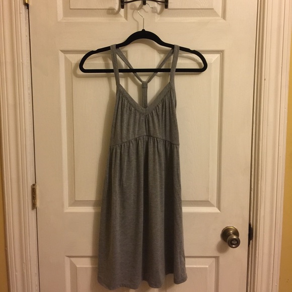 Grey tank dress