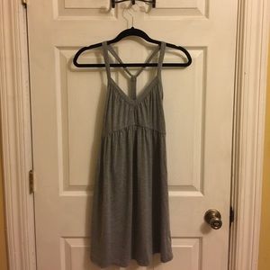 Grey tank dress