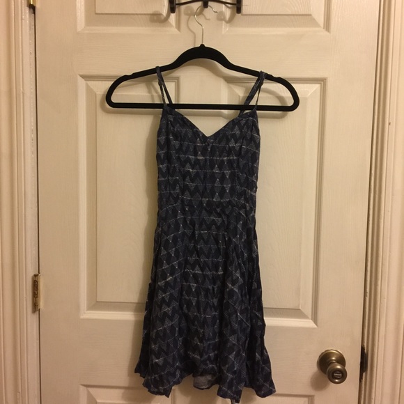 Navy blue tank dress