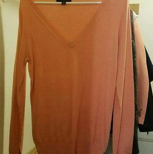 Peach sweater