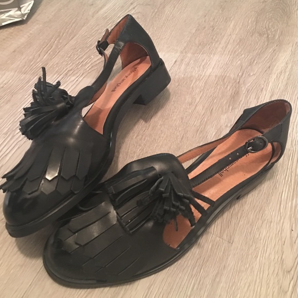 Jeffrey Campbell tassel flats