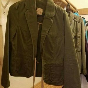 Olive green jacket
