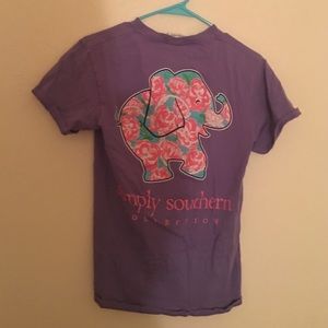 Purple Elephant Shirt