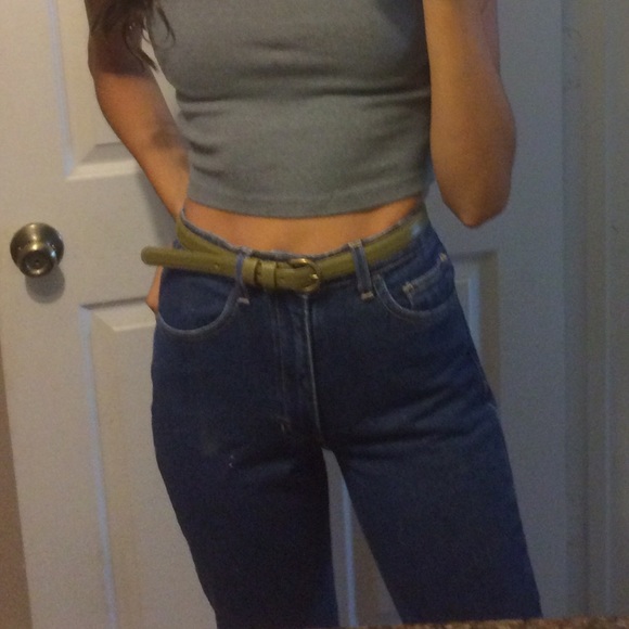 American apparel high waisted jeans (mom jeans)