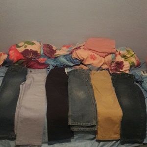 Bundle Deal! 9 Pair of boys size 7 PANTS!