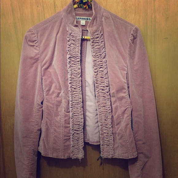 Blush pink Express jacket