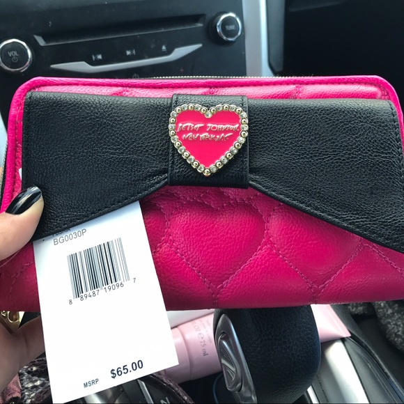 Betsey Johnson wallet, never used, tags attached