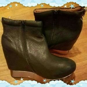 Jeffrey Campbell Leather Booties