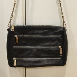 Rebecca Minkoff Leather Multi-Zip Crossbody
