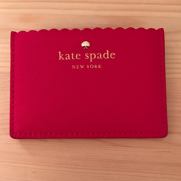 Kate Spade lily avenue scallop card holder