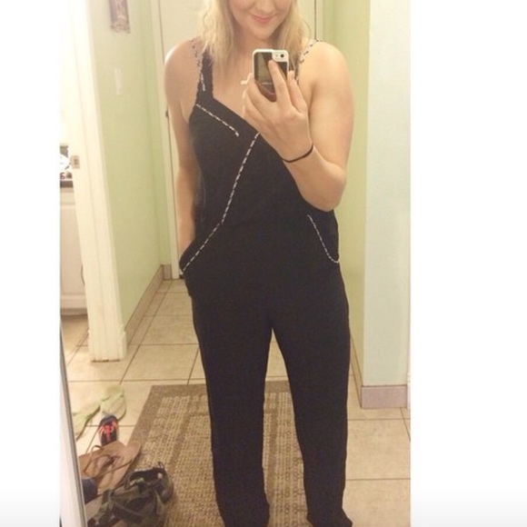 Black jumpsuit