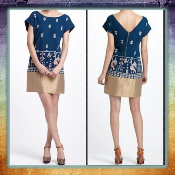 💠Anthropologie  Avian Myth Dress by Floreat💠 - Picture 1 of 4