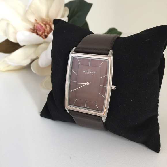 skagen rectangular watch