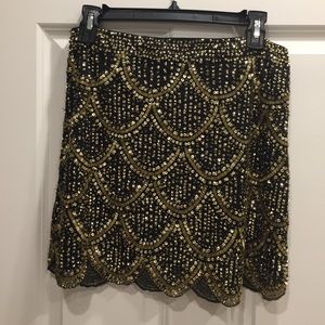 Sequin skirt