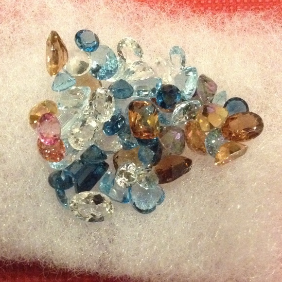 ( natural ) Multiple colors TOPAZ