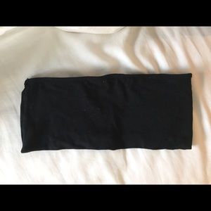 Black medium bandeau