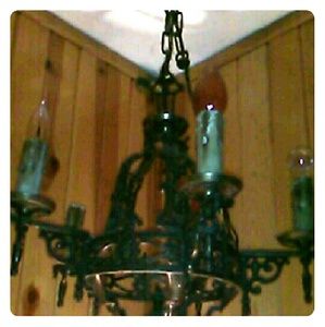 Antique gothic chandelier