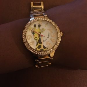 Betsey Johnson Giraffe Watch