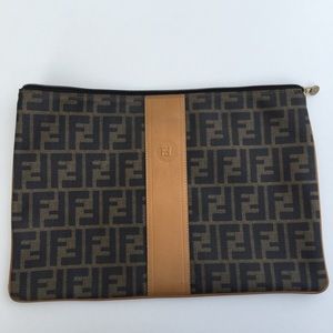 Large Fendi clutch bag