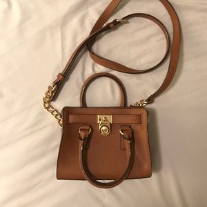 Small leather Michael Kors Satchel