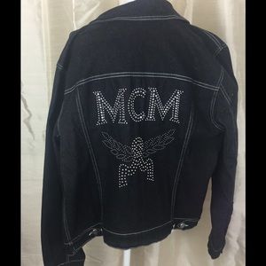mcm jean jacket