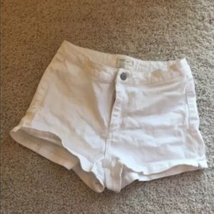 White shorts