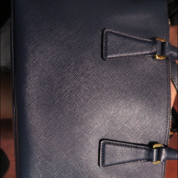 Prada saffiano double Zip small tote - Picture 3 of 4