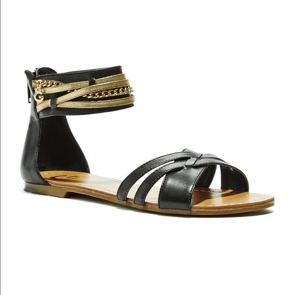 SOLD // Guess Ankle Strap Sandals